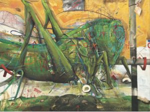 Danica Masnikoviu0107, Jeronimus, 2004, ulje na platnu 120 x 160 Foto: Fondacija Mihajloviu0107u00a0u2013u00a0Feniks