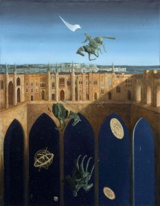 Katarina Zaric, Kraj vremena, ulje na platnu, 93x72 cm, 2025.